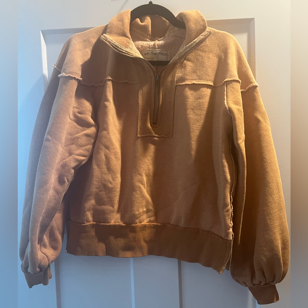 Rust Quarter Zip